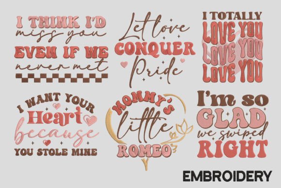 6 Embroidery Valentine Designs Review