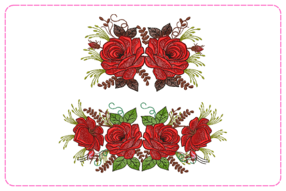 Explore Rose Embroidery Designs