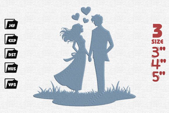 Review: Romantic Duo Embroidery Design